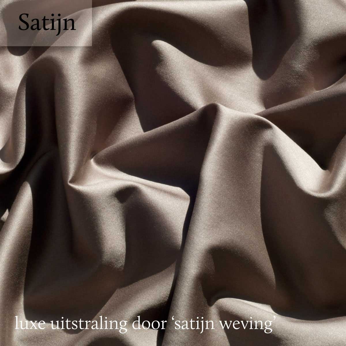 Dommelin Laken Satijn 300TC Nootmuskaat 160 x 270 cm