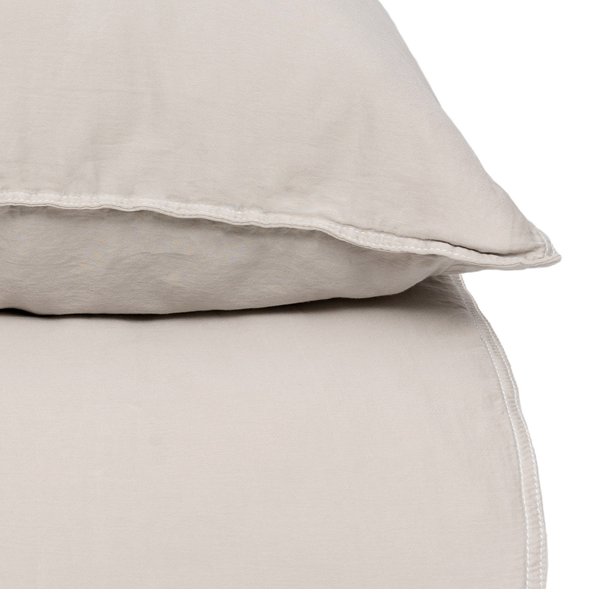 Mrs.Me Dekbedovertrek Stilo Satin Stone