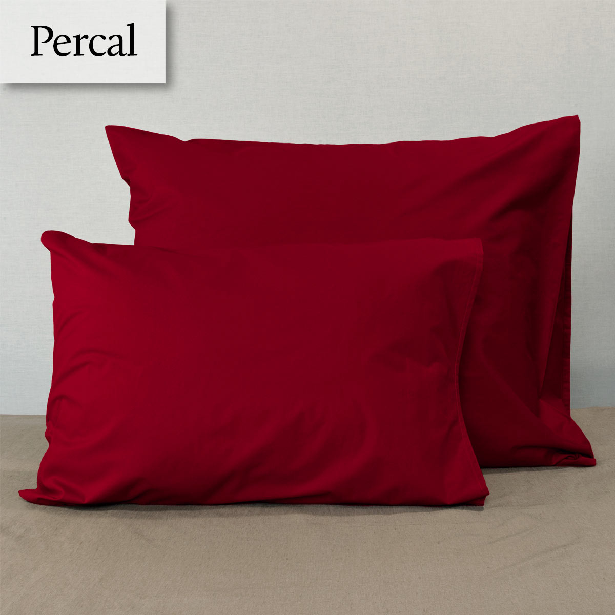 Dommelin Dekbedovertrek Percal 200TC Rosso