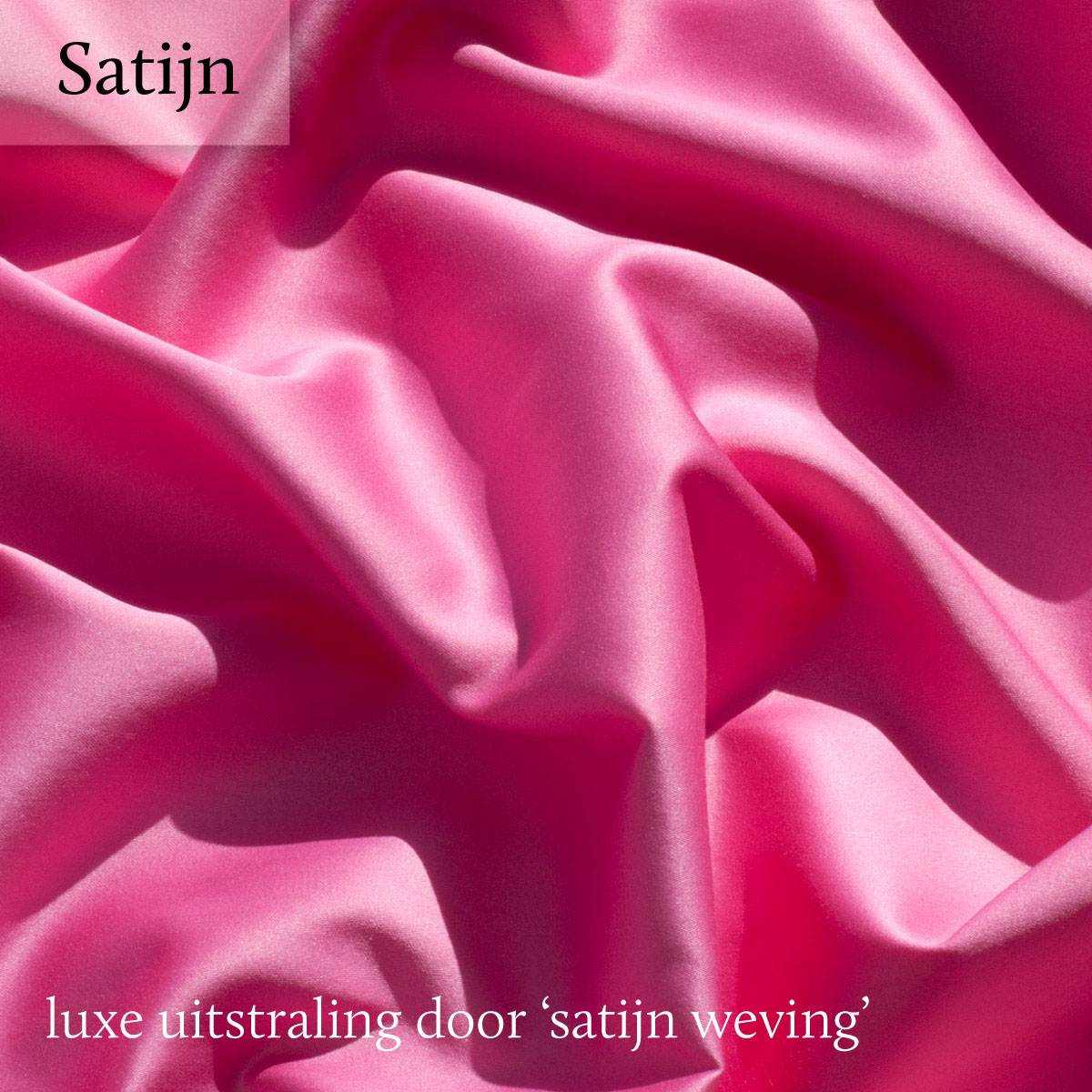 Dommelin Dekbedovertrek Satijn 300TC Fuchsia eenpersoons