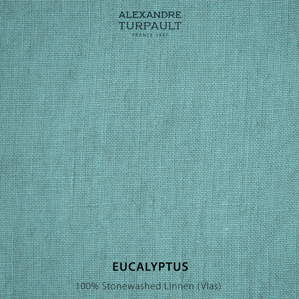 Gratis Alexandre Turpault Washed Linnen Kleurstalen Eucalyptus Gratis Alexandre Turpault Half Linnen Kleurstalen