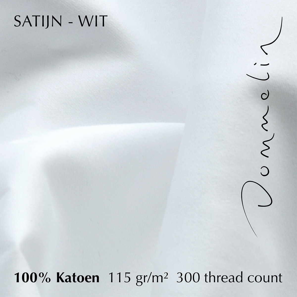 Gratis Dommelin Satijn 300TC Kleurstalen