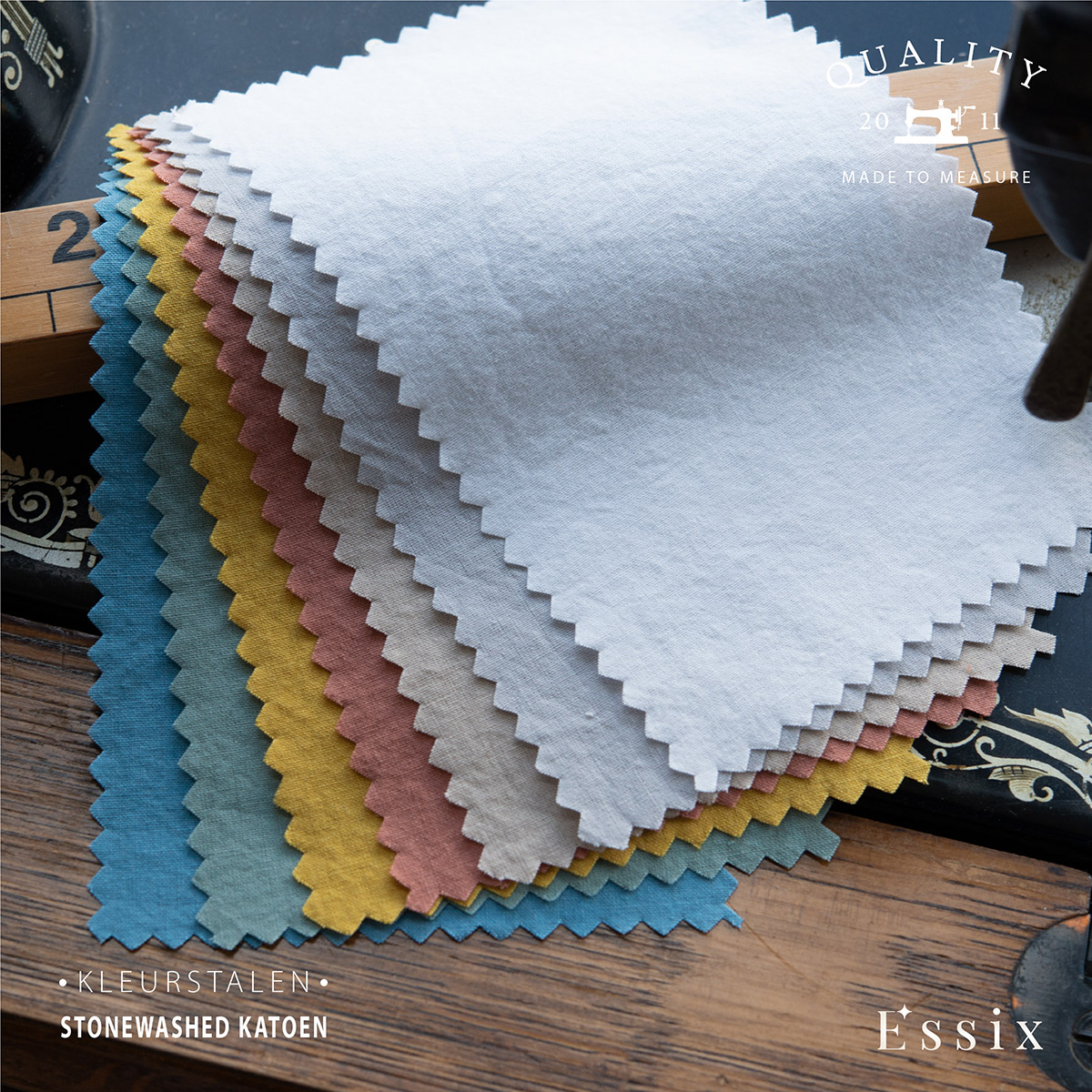 Gratis Essix Stonewashed Katoen Kleurstalen Gratis Essix Stonewashed Katoen Kleurstalen