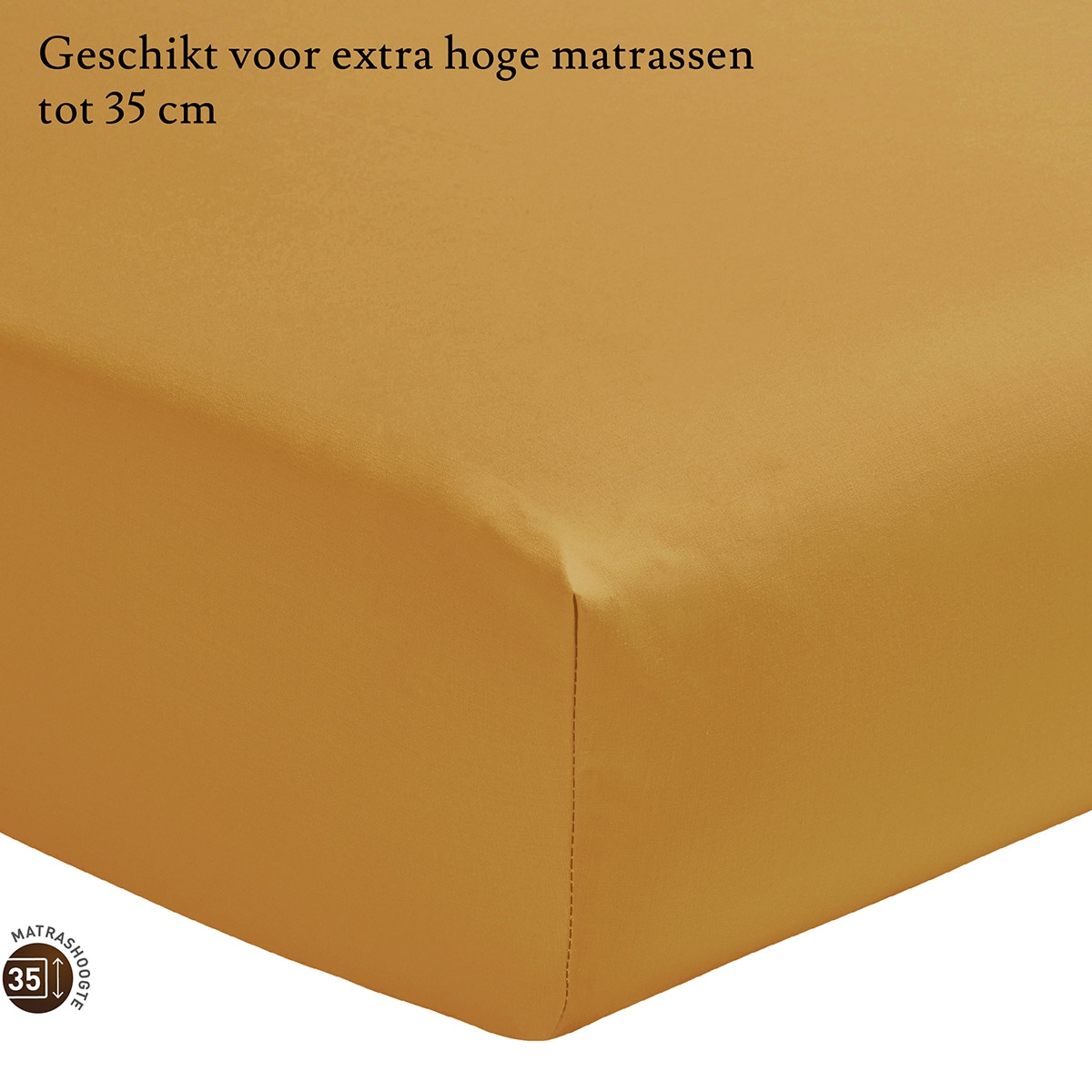 Essix Hoeslaken Hoge Hoek Percal Sahara