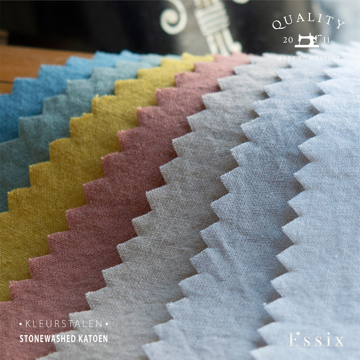 Gratis Essix Stonewashed Katoen Kleurstalen Gratis Essix Stonewashed Katoen Kleurstalen