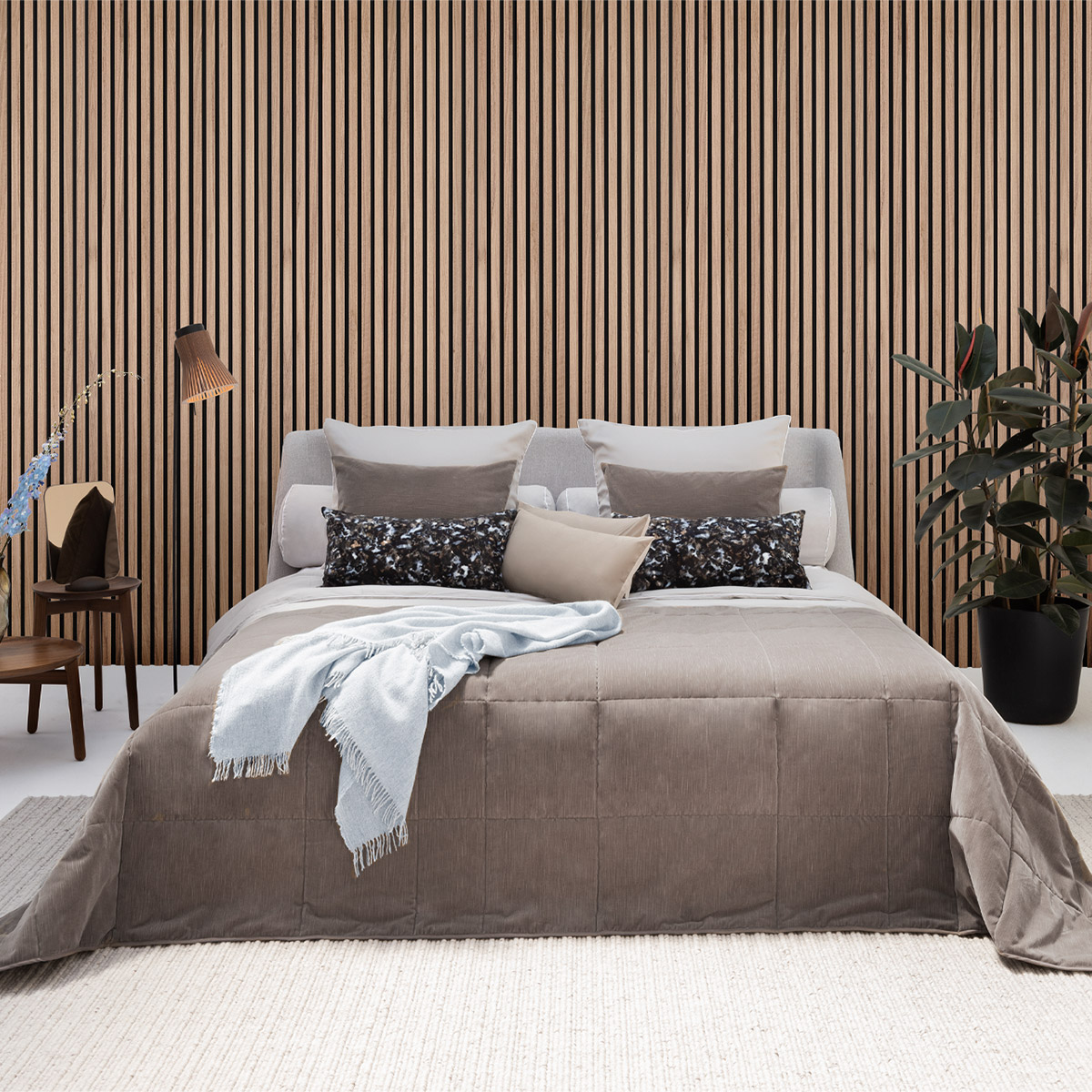 Mrs.Me Bedeind Sprei Hero Taupe