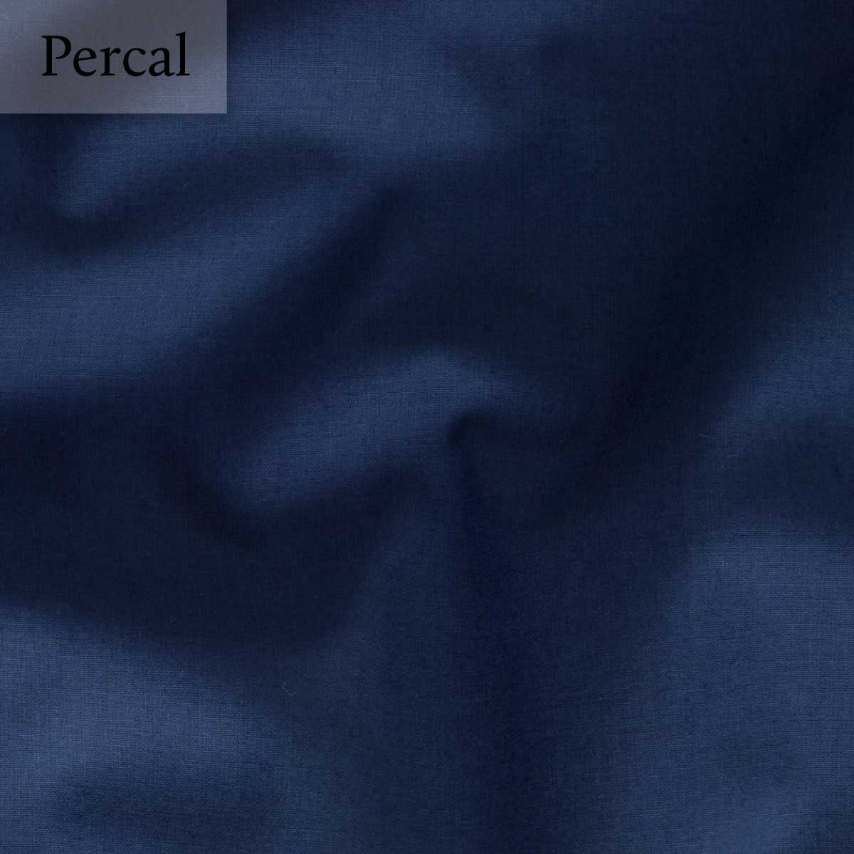 Dommelin Hoeslaken Hoge Hoek Percal 200TC Navy
