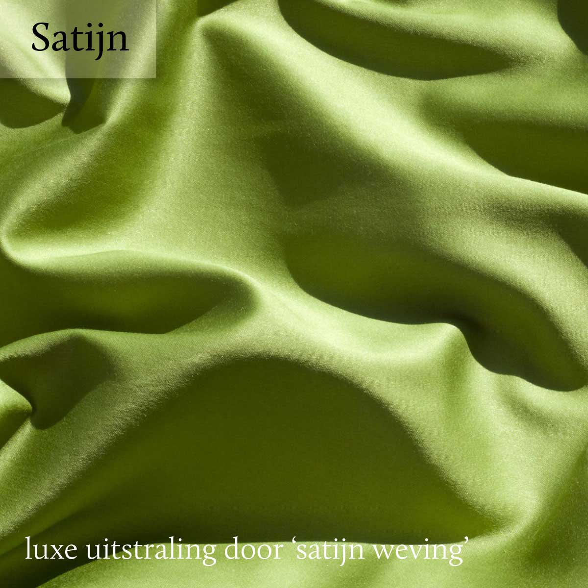 Dommelin Laken Satijn 300TC Groen 160 x 270 cm