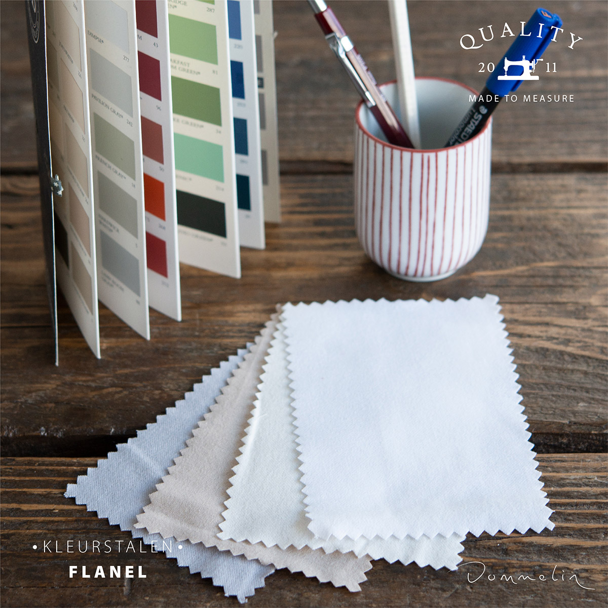 Gratis Dommelin Flanel Kleurstalen
