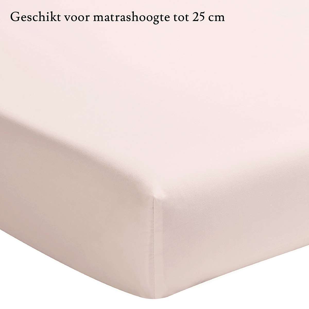 Essix Hoeslaken Percal Lingerie 100 x 220 cm