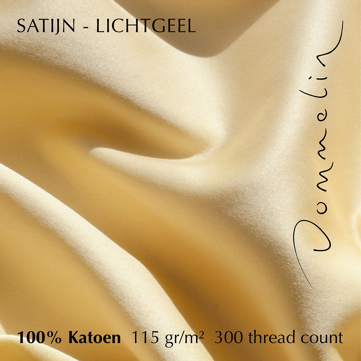 Gratis Dommelin Satijn 300TC Kleurstalen